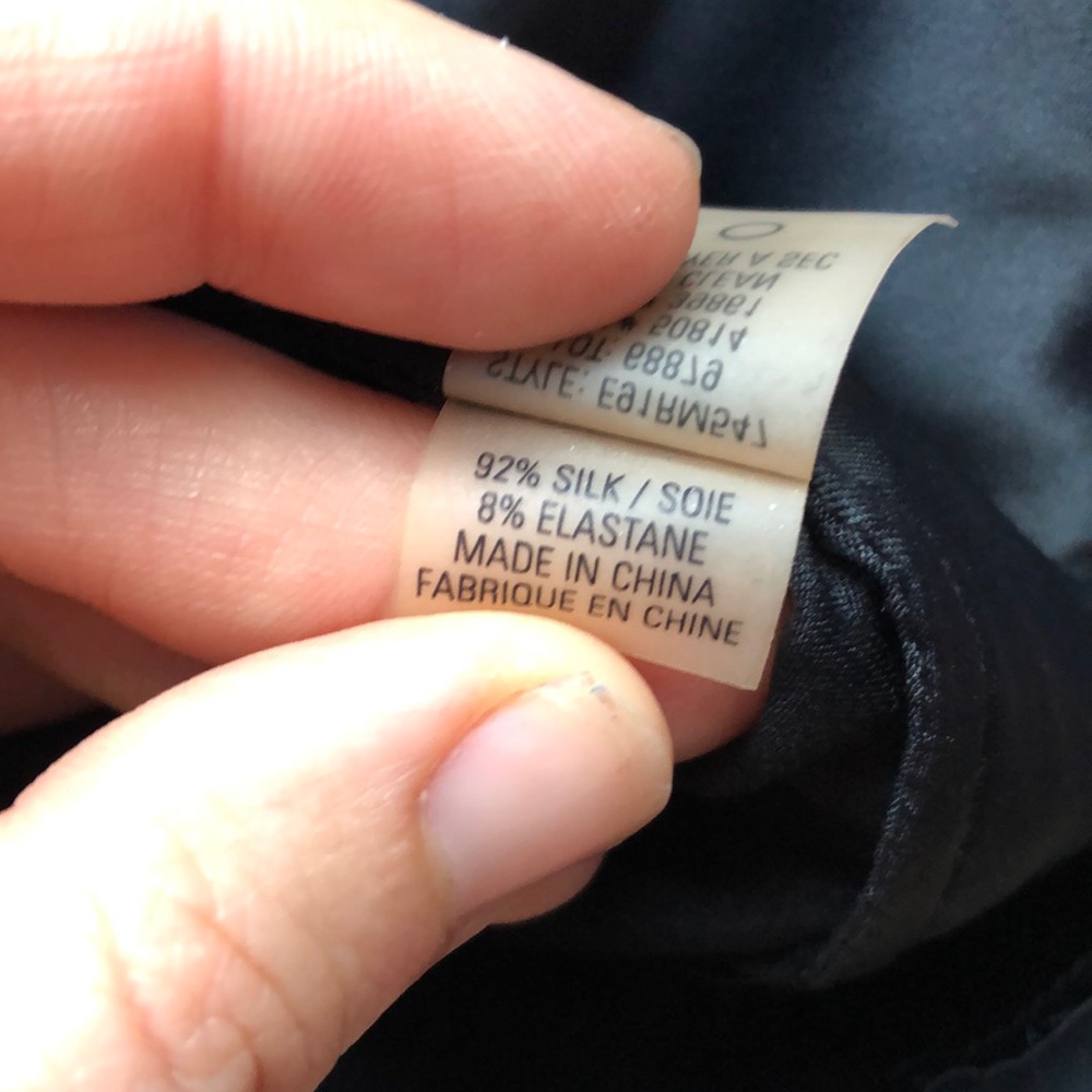 Elie Tahari Black Sequin Sleeveless Blouse S - Picture 6 of 6